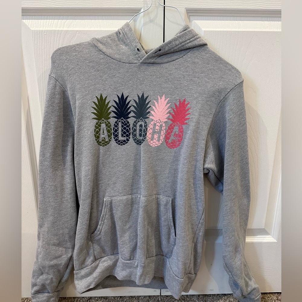 Grey Aloha Ripcurl Hoodie.